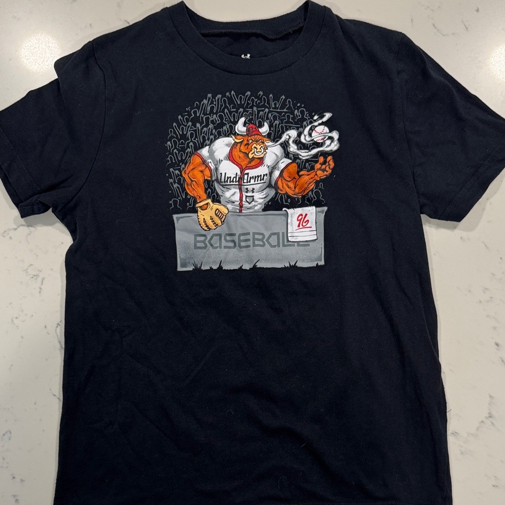 Under Armour Boys Baseball Graphic Tee